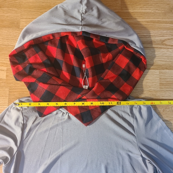 Dressfo Women's Bodycon Cabincore Oversized Hood Hoodie Top size S - Picture 11 of 13